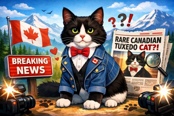 Canadian tuxedo cat