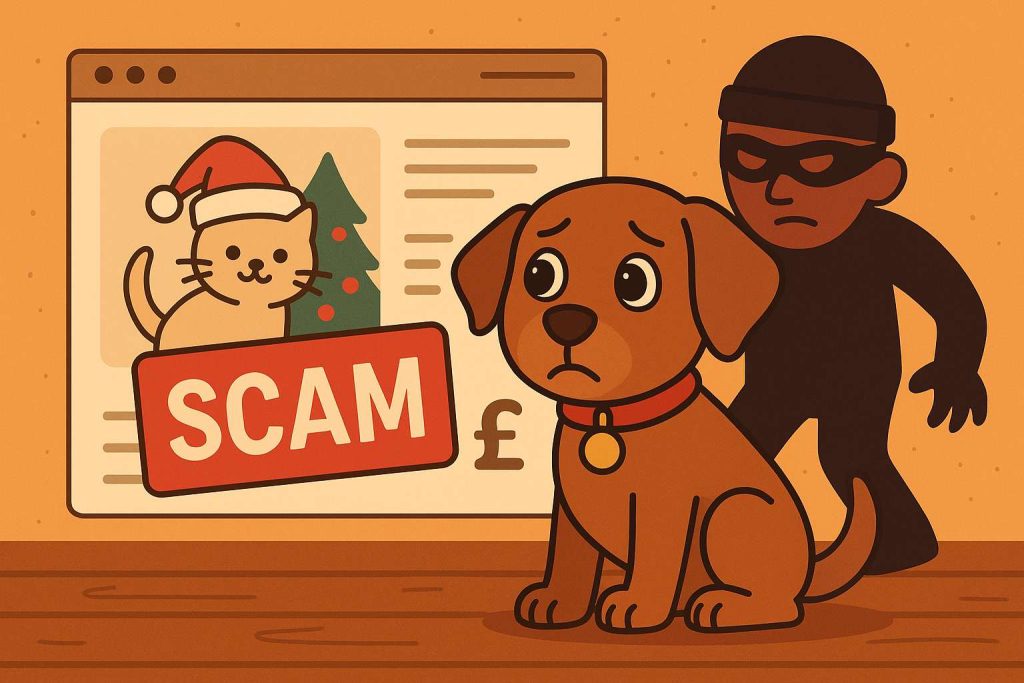 New Christmas Pet Adverts Warning. How To Avoid Scams And Keep Pets Safe