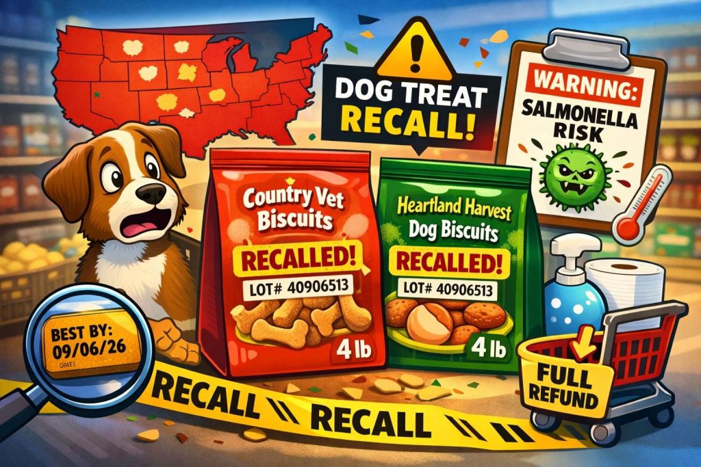 Dog Treat Recall in 7 States. Check These 4 lb Bags Before Your Dog Gets Another Treat