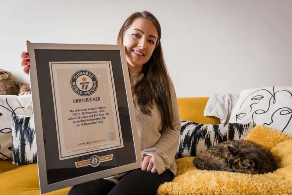 Flossie Turns 30. The World’s Oldest Cat Still Runs the House