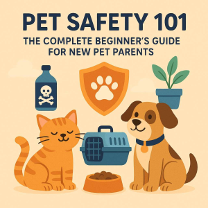 Pet Safety 101. The Complete Beginner’s Guide for New Pet Parents