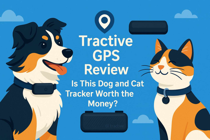 Tractive GPS tracker for dogs and cats