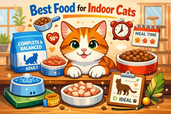 best food for indoor cats
