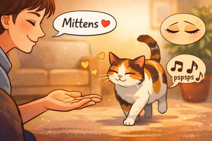 best way to call a cat