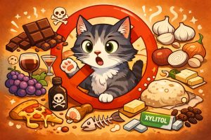 Foods Cats Should Never Eat. The Kitchen Danger List Most Owners Miss