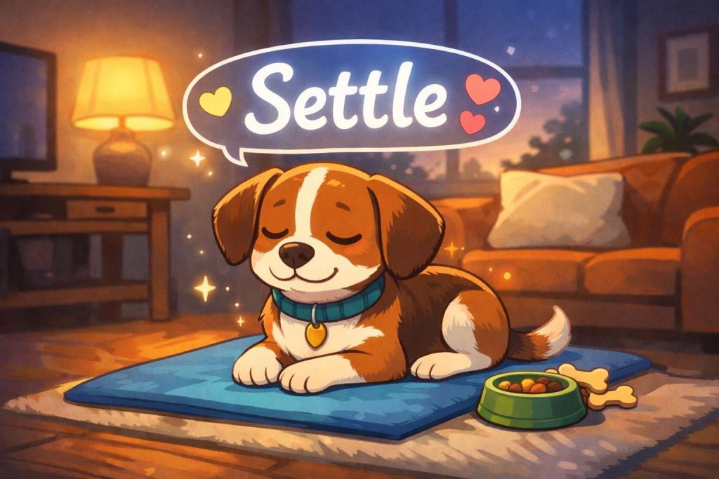 The Calm Word That Works for Most Dogs, and How to Teach It So It Sticks