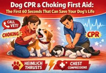 Dog CPR and Choking. The First 60 Seconds That Can Save Your Dog’s Life Dog CPR and choking guide