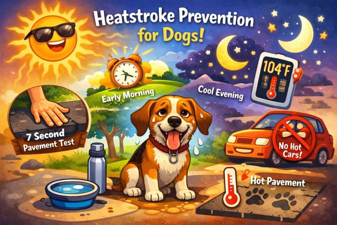 Dog heatstroke prevention Dog heatstroke prevention