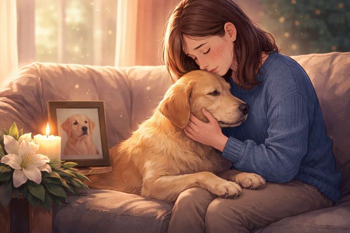 Grief over pet death