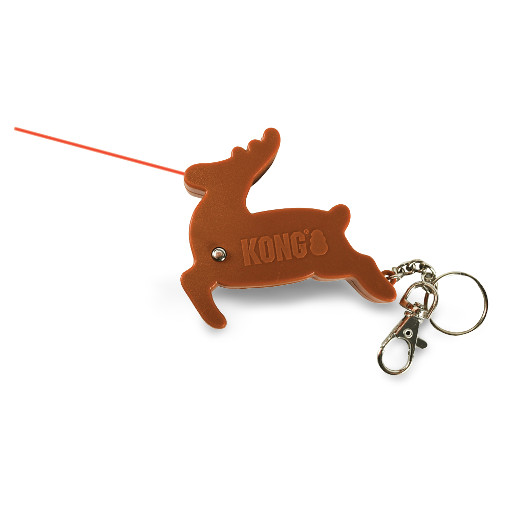 KONG Christmas Reindeer Cat Laser