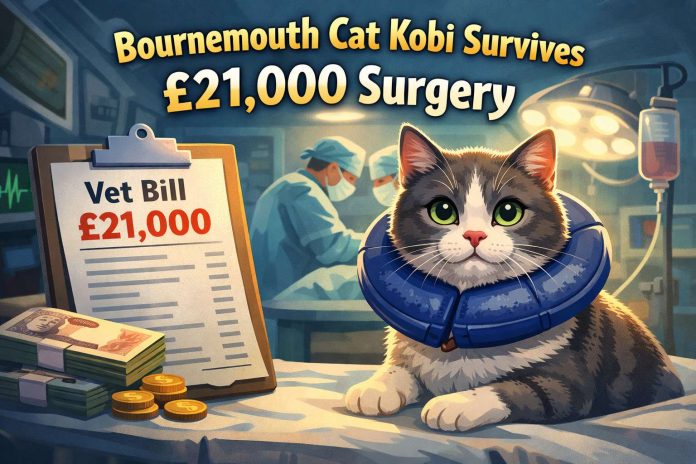 Kobi £21000 cat operation Bournemouth