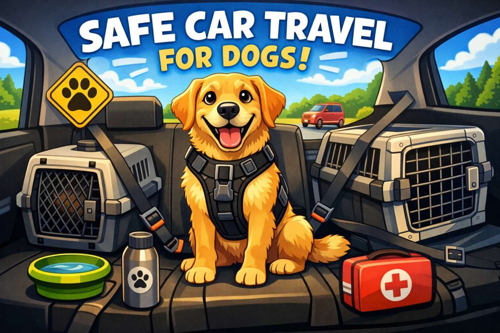 Safe Car Travel Setup for Dogs: Crash Safety Basics You Can Set Up Today