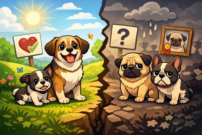 crossbreeding brachycephalic dogs