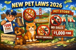 New Pet Laws 2026. 4 January changes that can cost owners $500 and reshape how pets get sold