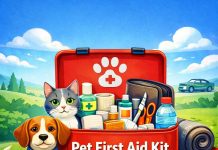 Pet First Aid Kit Checklist for Dogs and Cats (Home, Car, and Travel) pet first aid kit checklist
