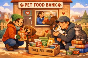 Pet Food Banks Keep Pets at Home When Money Gets Tight