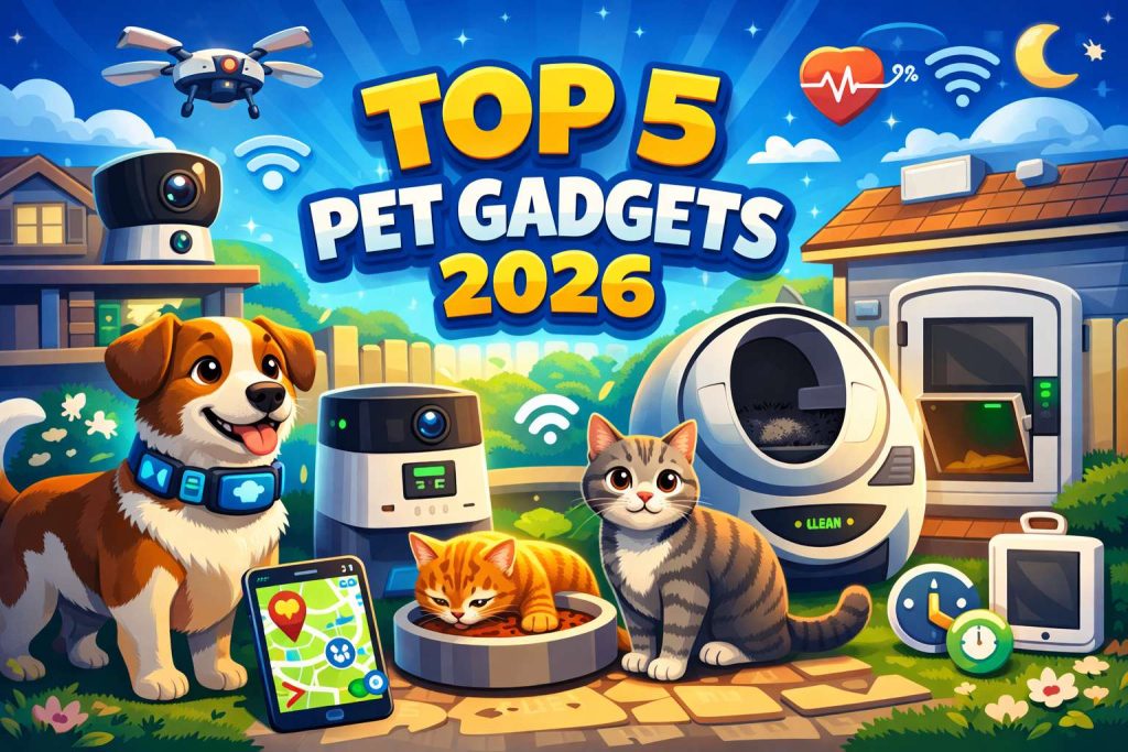 Top 5 Pet Smart Gadgets for 2026 That Save Time and Spot Problems Early
