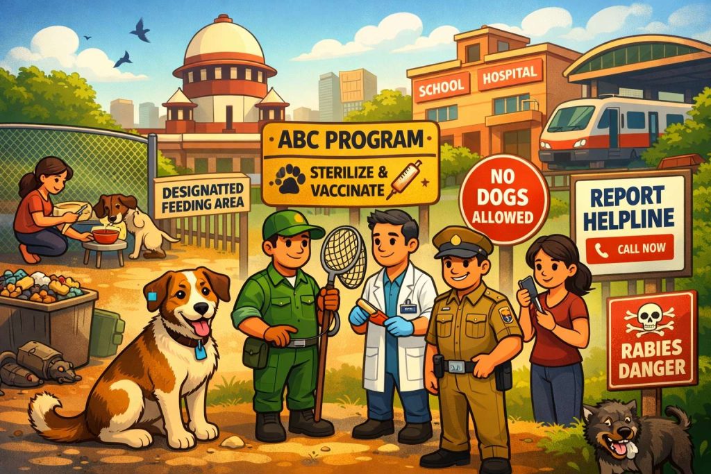 Stray Dogs in India 2026: What the ABC Rules 2023 Say, What the Supreme Court Ordered, and What Residents Can Do
