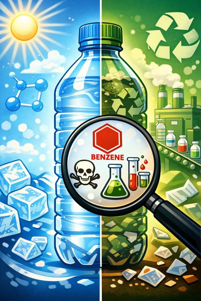 toxic substances in PET bottles