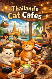 Bangkok’s Cat Cafes Keep Multiplying as Thailand’s Tourism Slows