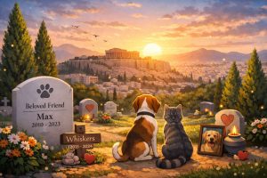 Pet Burial in Attica, and What UK Owners Can Do at Home